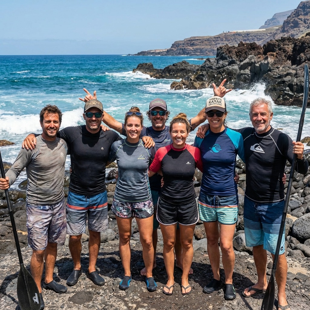 Team Easy Kayak Tenerife